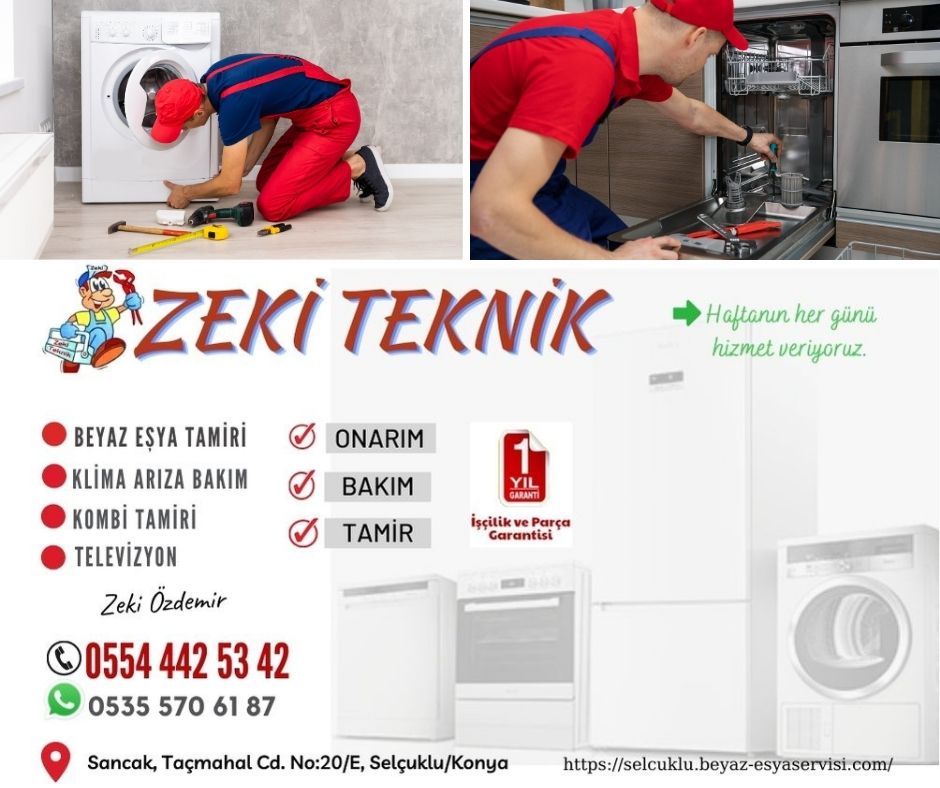 selçuklu beyaz eşya servisi